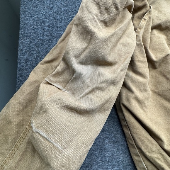 Berne Duck Canvas Jacket Hooded Men's Sz 2XLT Workwear Grunge Tan‎ Brown - Picture 16 of 16